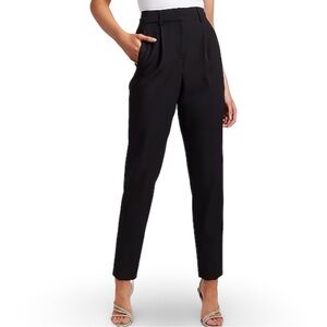EXPRESS High Waisted Pleated Curvy Ankle Pant (Tall)